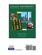 College Mathematics for Business, Economics, Life Sciences & Social Sciences, Books a la Carte Edition