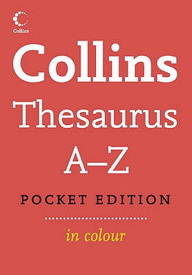 Collins Pocket Thesaurus A-Z - Pbk