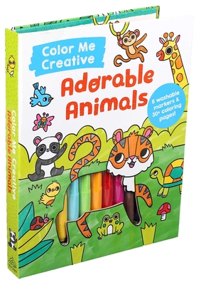 Color Me Creative: Adorable Animals - Editors of Silver Dolphin Books