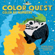 Color Quest: Color by Numbers: Extreme Puzzle Challenges for Clever Kids