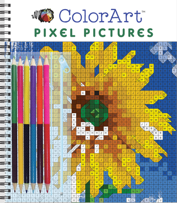 Colorart: Pixel Pictures Book with Colored Pencils - Publications International Ltd, and New Seasons
