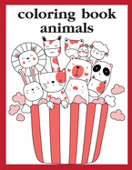 Coloring Book Animals: Mind Relaxation Everyday Tools from Pets and Wildlife Images for Adults to Relief Stress, ages 7-9