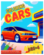 Coloring Book: Fast Cars: A collection of Artificial Intelligence created images of cars