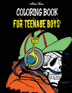 Coloring Book for Teenage Boys