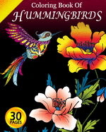 Coloring Book of Hummingbirds: Coloring Pages for Adults with Dementia [Creative Activities for Adults with Dementia]