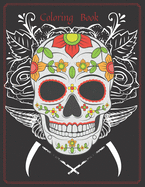 Coloring Book: Sugar Skull Death Faces