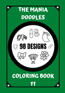 Coloring Book: The Mania Doodles