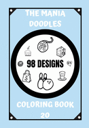 Coloring Book: The Mania Doodles