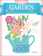 Colormaps: Garden: Color-Coded Patterns Adult Coloring Book