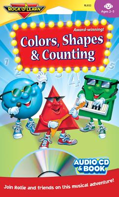 Colors, Shapes & Counting [with Book(s)] - Rock 'N Learn, Inc Staff, and Rock 'N Learn, Anc Staff, and Caudle, Brad (Performed by)