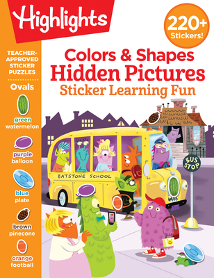Colors & Shapes Hidden Pictures Sticker Learning Fun - Highlights Learning (Creator)