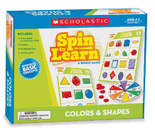Colors & Shapes: Spin-To-Learn: A Bingo Game
