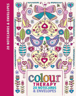 Colour Therapy 20 Notecards & Envelopes
