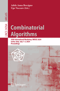 Combinatorial Algorithms: 35th International Workshop, IWOCA 2024, Ischia, Italy, July 1-3, 2024, Proceedings