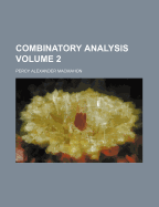 Combinatory Analysis; Volume 2