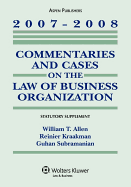 Commentaries and Cases on the Law of Business Organization, Statutory Supplement