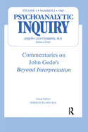 Commentaries: Psychoanalytic Inquiry, 1.2