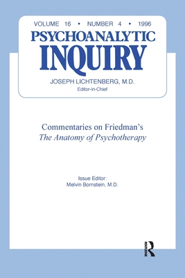 Commentaries: Psychoanalytic Inquiry, 16.4 - Bornstein, Melvin (Editor)