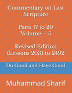 Commentary on Last Scripture Volume - 5: The Criterion of Right and Wrong