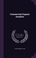 Commercial Organic Anaylsis