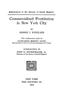 Commercialized Prostitution in New York City