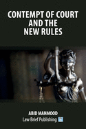 Committal and Contempt of Court