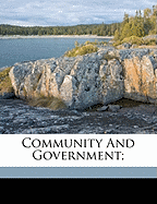 Community and Government;