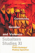 Community, gender and violence - Chatterjee, Partha, and Jeganathan, Pradeep