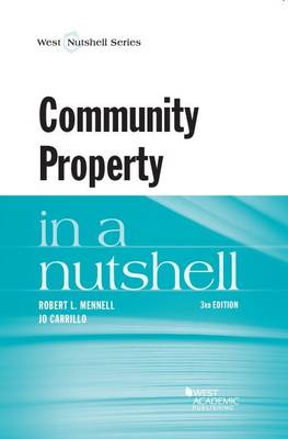 Community Property in a Nutshell - Mennell Robert L 1934-