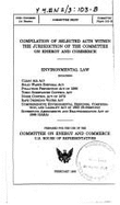 Compilation of Selected Acts Within the Jurisdiction of the Committee on Energy and Commerce: Communications Law: Including Communications Act of 1934, National Telecommunications and Information Administration Organization ACT ...