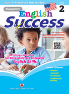 Complete English Success Grade 2 - Learning Workbook for Second Grade Students - English Language Activity Childrens Book - Aligned to National and State Standards