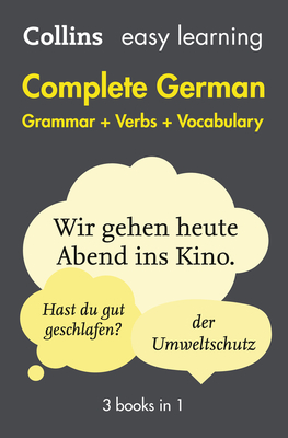 Complete German Grammar Verbs Vocabulary: 3 Books in 1 - Collins Dictionaries