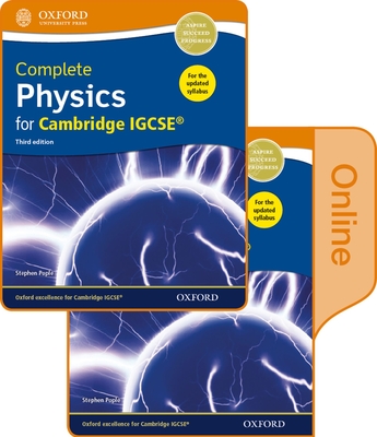 Complete Physics for Cambridge IGCSE (R) Print and Online Student Book Pack: Third Edition - Pople, Stephen