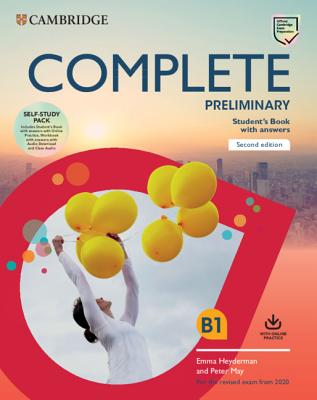 Complete Preliminary Self Study Pack (SB w Answers w Online Practice and WB w Answers w Audio Download and Class Audio): For the Revised Exam from 2020 - May, Peter, and Heyderman, Emma