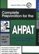 Complete Preparation for the Ahpat, 2001: Allied Health Professions Admission Test - Hassan, Aftab S, and Lippincott, and Williams, Robert, Edd