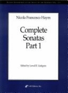 Complete Sonatas - Haym, Nicola Francesco