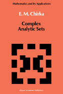 Complex Analytic Sets