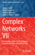 Complex Networks VII: Proceedings of the 7th Workshop on Complex Networks Complenet 2016