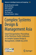 Complex Systems Design & Management Asia: Smart Transportation: Proceedings of the Third Asia-Pacific Conference on Complex Systems Design & Management, Csd&m Asia 2018