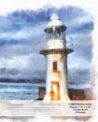 Composition Book: Lighthouse - Hill, Norman
