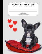 Composition Notebook with French Bulldog