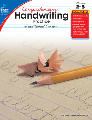 Comprehensive Handwriting Practice: Traditional Cursive, Grades 2 - 5 - Pyne, Lynette