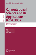 Computational Science and Its Applications - Iccsa 2005: International Conference, Singapore, May 9-12, 2005, Proceedings, Part II
