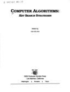Computer Algorithms: Key Search Strategies - Ade, Jun-Ichi (Editor)