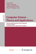 Computer Science - Theory and Applications