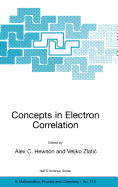 Concepts in Electron Correlation