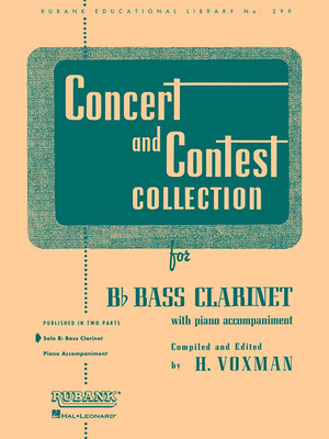 Concert and Contest Collection for BB Bass Clarinet: Solo Book Only - Voxman, H (Editor)