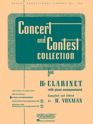 Concert and Contest Collections: BB Clarinet - Piano Accompaniment - Hal Leonard Publishing Corporation (Creator)
