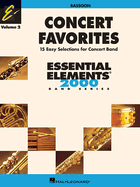 Concert Favorites Vol. 2 - Bassoon: Essential Elements Band Series