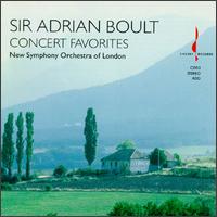 Concert Favorites - New Symphony Orchestra of London; Adrian Boult (conductor)